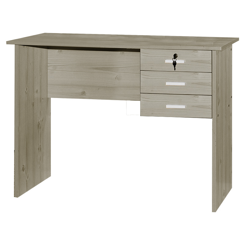 Work desk-chest of drawers Sophia pakoworld sonoma 116x57x72cm