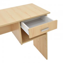 Work desk with drawer Michael pakoworld natural 88x45x72cm Work desk with drawer Michael pakoworld natural 88x45x72cm