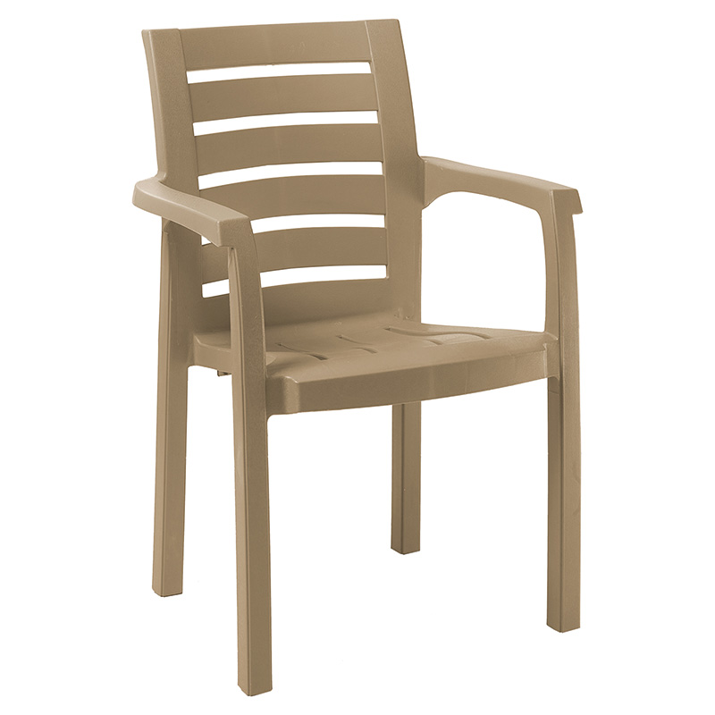 Armchair Fiery pakoworld PP color cappucino Armchair Fiery pakoworld PP color cappucino
