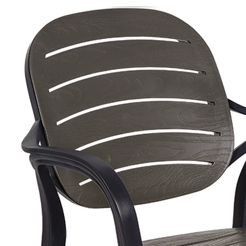 Armchair Gentle pakoworld PP color anthracite Armchair Gentle pakoworld PP color anthracite