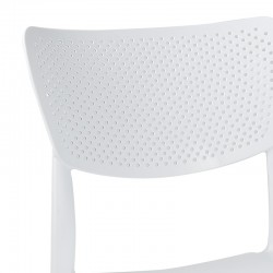 Dining set Groovy-Ignite pakoworld set 5pieces PP white 80x80x74,5cm Dining set Groovy-Ignite pakoworld set 5pieces PP white 80x80x74,5cm