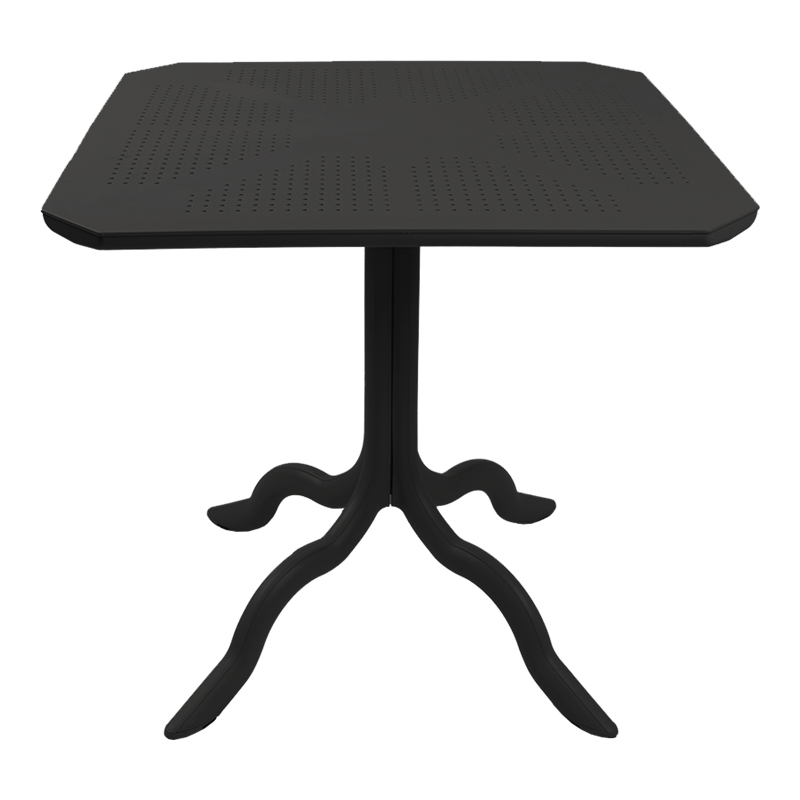 Icon pakoworld PP table in anthracite color 80x80x74.5cm Icon pakoworld PP table in anthracite color 80x80x74.5cm