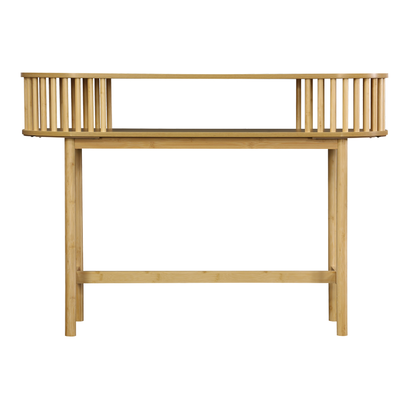 Console Nodial pakoworld MDF/Bamboo in natural color 120x39x85cm Console Nodial pakoworld MDF/Bamboo in natural color 120x39x85cm