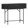 Console Zakro pakoworld MDF-metal in black shade 100x35x75cm