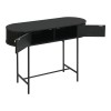 Console Zakro pakoworld MDF-metal in black shade 100x35x75cm