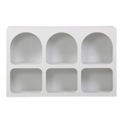Μπουφές Emersi pakoworld με ράφια mdf σε λευκή απόχρωση 120x35x76εκ