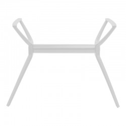 Table bash Herno pakoworld white pp 106x61x73cm Table bash Herno pakoworld white pp 106x61x73cm