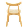 Clareta chair pakoworld rubberwood-rope in natural shade 53x55x79cm