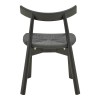Clareta chair pakoworld rubberwood-rope in black shade 53x55x79cm