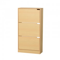 Mia pakoworld shoe cabinet 9 pairs natural 60x24x115cm Mia pakoworld shoe cabinet 9 pairs natural 60x24x115cm