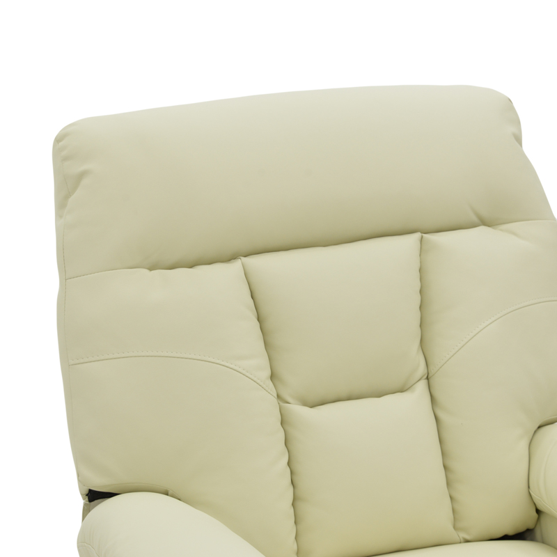 Πολυθρόνα relax Terpsi pakoworld κρεμ PU 80x94x100εκ Πολυθρόνα relax Terpsi pakoworld κρεμ PU 80x94x100εκ