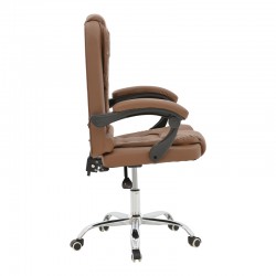 Office chair manager Kardi pakoworld brown pu 66x64x117cm Office chair manager Kardi pakoworld brown pu 66x64x117cm