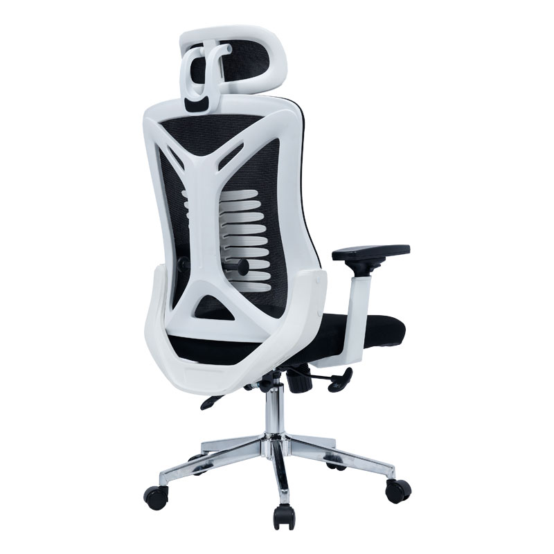 Office chair manager Andrew pakoworld mesh black-white Office chair manager Andrew pakoworld mesh black-white