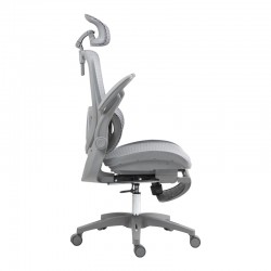 Work chair manager Zenyk pakoworld mesh in black and white color 63x70x126cm Work chair manager Zenyk pakoworld mesh in black and white color 63x70x126cm