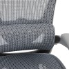 Work chair manager Zenyk pakoworld mesh in grey color 63x70x126cm
