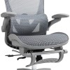 Work chair manager Zenyk pakoworld mesh in grey color 63x70x126cm