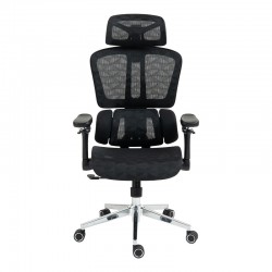 Work chair manager Jeffer pakoworld mesh in black color 67x62x115-125cm Work chair manager Jeffer pakoworld mesh in black color 67x62x115-125cm
