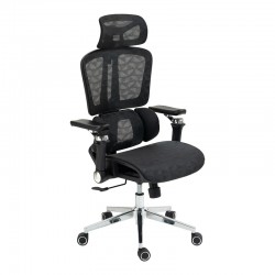 Work chair manager Jeffer pakoworld mesh in black color 67x62x115-125cm Work chair manager Jeffer pakoworld mesh in black color 67x62x115-125cm