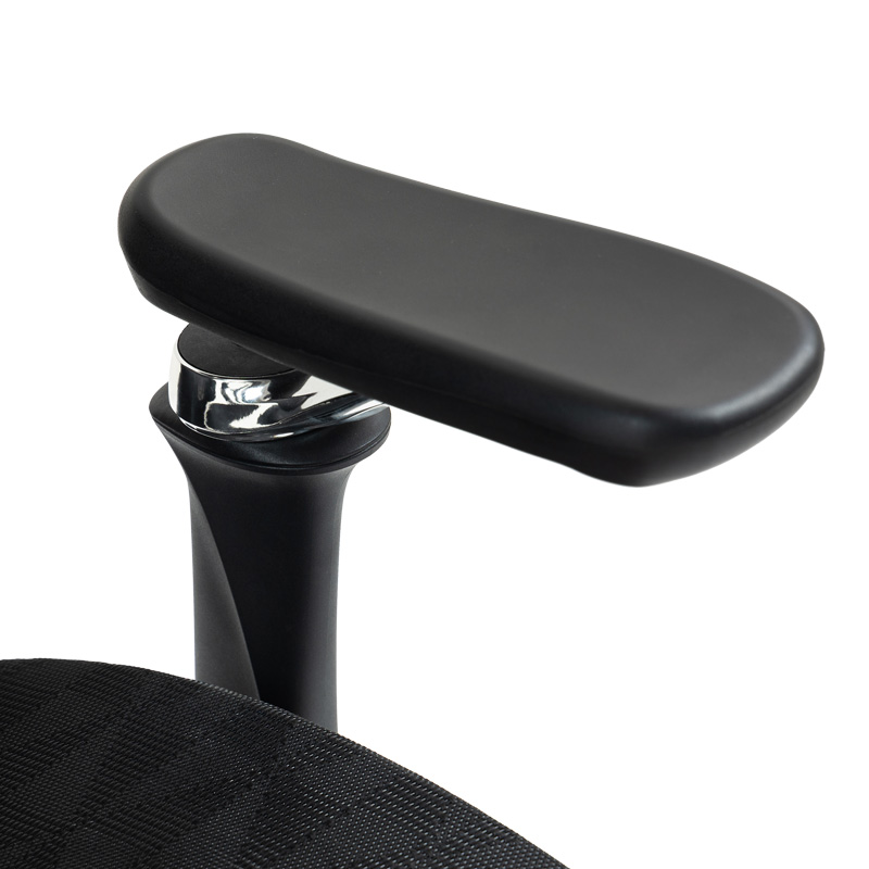 Work chair manager Jeffer pakoworld mesh in black color 67x62x115-125cm Work chair manager Jeffer pakoworld mesh in black color 67x62x115-125cm