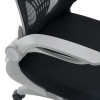 Καρέκλα γραφείου εργασίας Annalise pakoworld μαύρο mesh 57x53x100εκ
