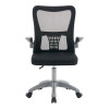 Καρέκλα γραφείου εργασίας Annalise pakoworld μαύρο mesh 57x53x100εκ