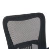 Καρέκλα γραφείου εργασίας Annalise pakoworld μαύρο mesh 57x53x100εκ