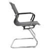 Valter pakoworld guest office chair black pu 55.5x48x88cm