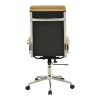 Manager office chair Tokyo pakoworld with beige pu 55.5x52x108cm