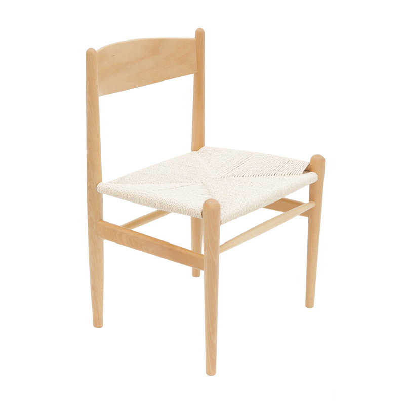 Conan chair pakoworld natural beech wood-seat natural rope 52x46x78cm Conan chair pakoworld natural beech wood-seat natural rope 52x46x78cm