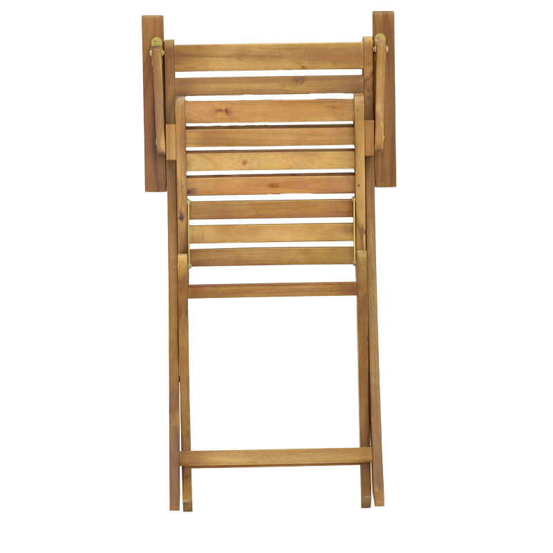 Recofly pakoworld folding armchair natural acacia wood 52x53x85cm Recofly pakoworld folding armchair natural acacia wood 52x53x85cm