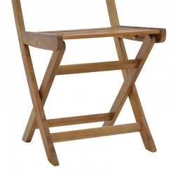 Fatel pakoworld folding chair acacia wood natural 40x53x82cm Fatel pakoworld folding chair acacia wood natural 40x53x82cm