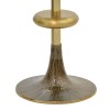 Side table Trego Inart gold-black metal D39x55cm