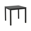Kliton pakoworld aluminum beach table in black shade 45x45x41cm