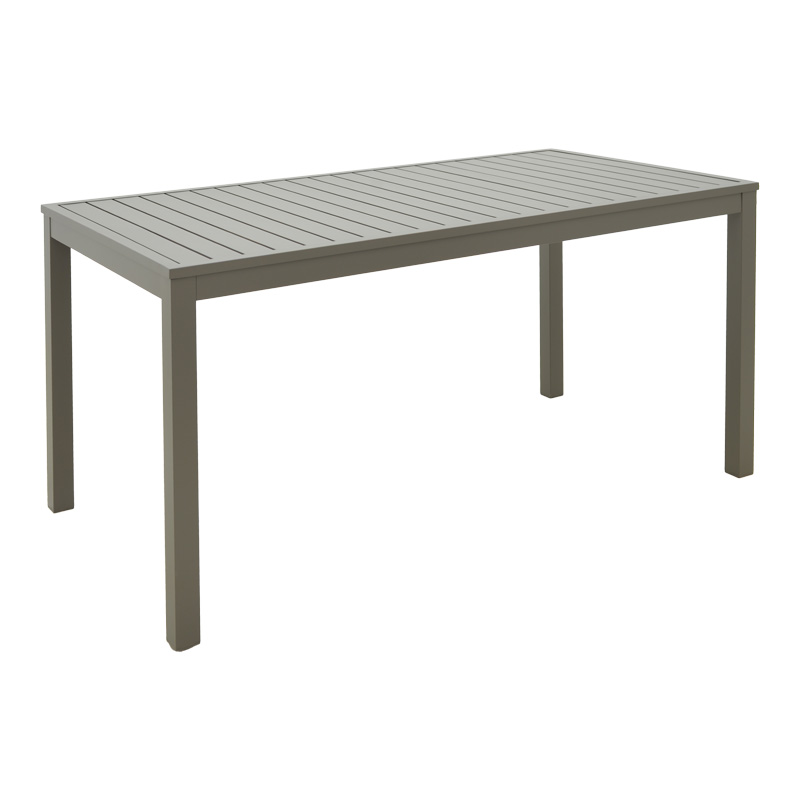Kliton-Azelie dining table set of 7 pakoworld in champagne color 150x80x74cm Kliton-Azelie dining table set of 7 pakoworld in champagne color 150x80x74cm