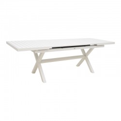 Expanding table Dagyn pakoworld white aluminum 180-240x90x76cm Expanding table Dagyn pakoworld white aluminum 180-240x90x76cm