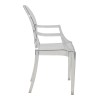 Chair Narova pakoworld PC clear 43x48x92cm