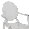 Chair Narova pakoworld PC clear 43x48x92cm