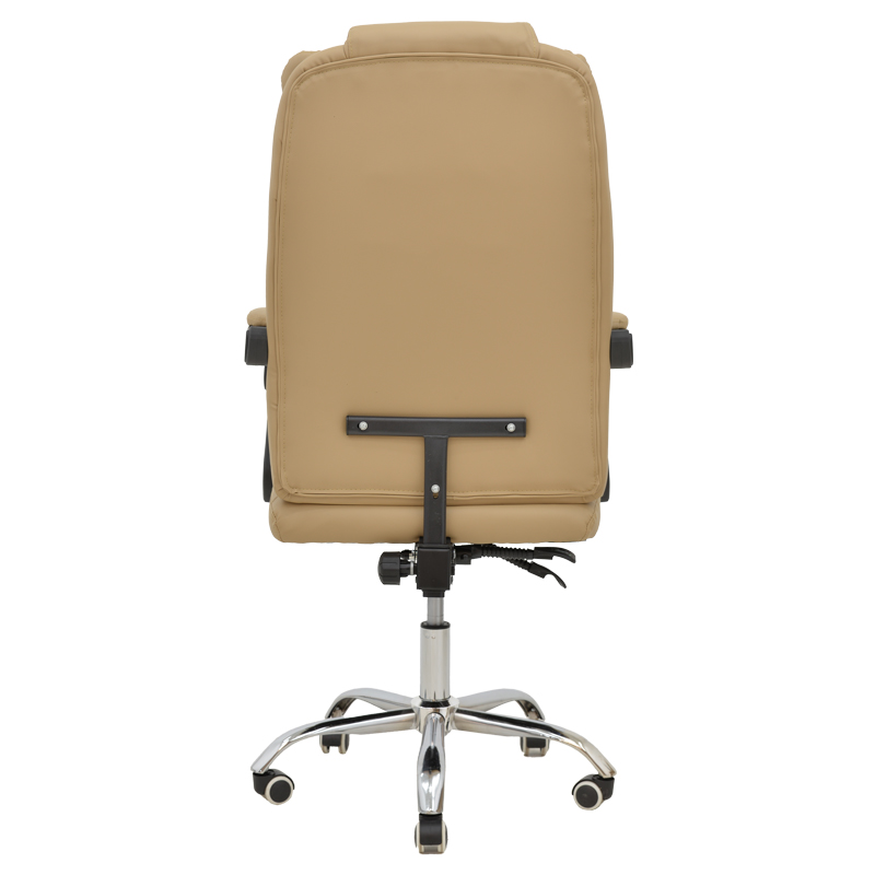 Manager office chair Toronsi pakoworld beige pu 60x68x128cm Manager office chair Toronsi pakoworld beige pu 60x68x128cm