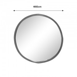 Mirror Mazforn Inart gold metallic 80x2.5x80cm Mirror Mazforn Inart gold metallic 80x2.5x80cm