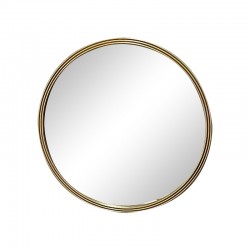 Mirror Mazforn Inart gold metallic 80x2.5x80cm Mirror Mazforn Inart gold metallic 80x2.5x80cm