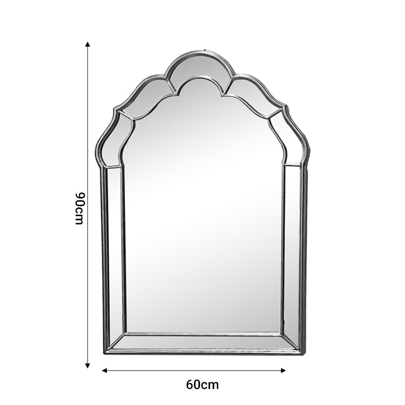 Mirror Xoton Inart gold metallic 60x3x90cm Mirror Xoton Inart gold metallic 60x3x90cm