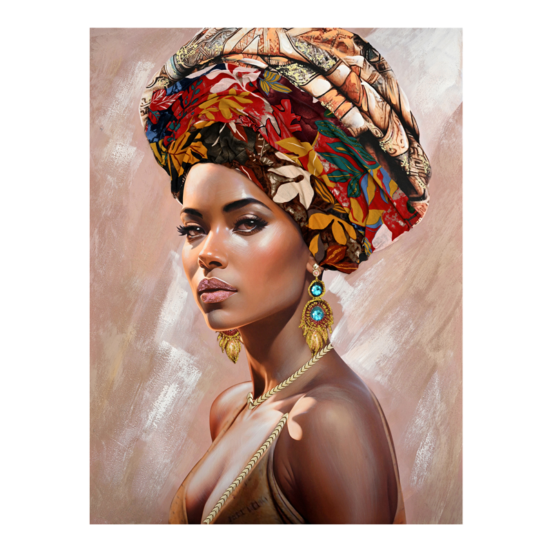 Canvas wall art Facy I Inart 90x3x120cm Canvas wall art Facy I Inart 90x3x120cm