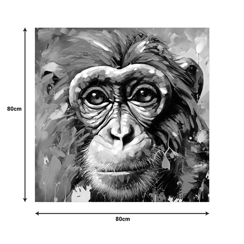 Bano Inart canvas painting 80x3x80cm Bano Inart canvas painting 80x3x80cm