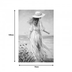 Πίνακας σε καμβά Avra Ι Inart 60x3x90εκ