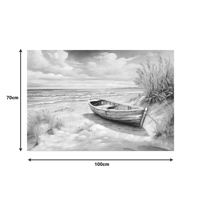 Canvas painting Boato Ι Inart 100x3x70cm Canvas painting Boato Ι Inart 100x3x70cm