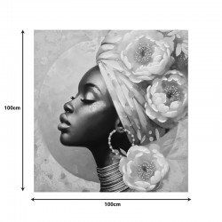 Canvas painting Giara Ι Inart 100x3x100cm Canvas painting Giara Ι Inart 100x3x100cm