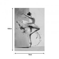 Canvas painting Dancito Inart 70x2.5x100cm Canvas painting Dancito Inart 70x2.5x100cm