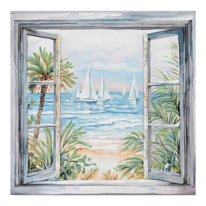 Canvas painting Deive Inart 80x3x80cm