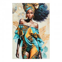 Canvas painting Georgina I Inart 80x3x120cm Canvas painting Georgina I Inart 80x3x120cm