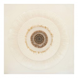 Canvas painting Circled I Inart 80x3x80cm Canvas painting Circled I Inart 80x3x80cm